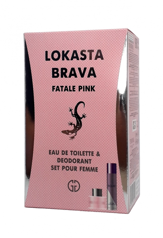 LOKASTA BRAVA FATALE PINK жен т/в 95мл.