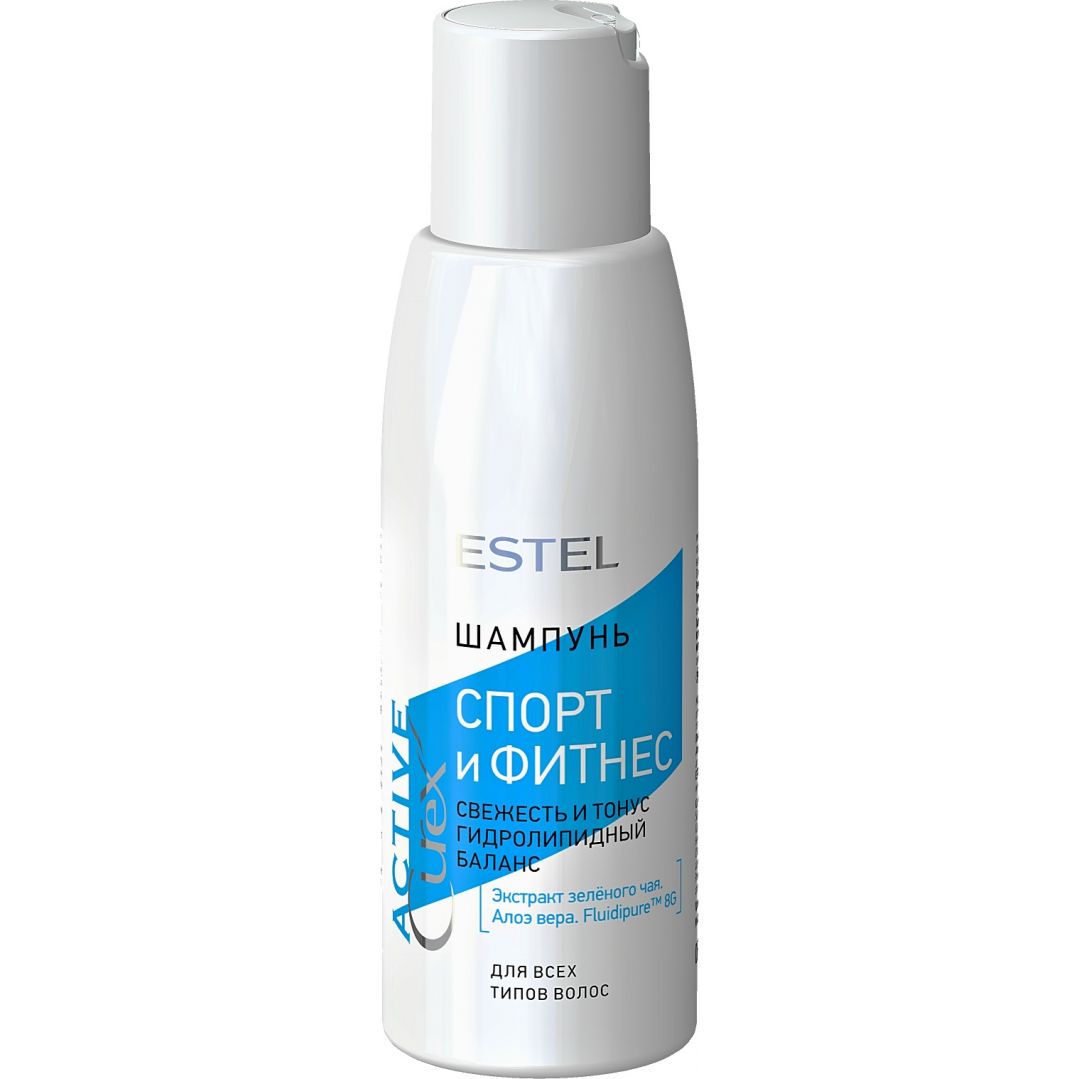 CUREX ACTIVE Шампунь “Спорт и Фитнес” для всех типов волос 300мл