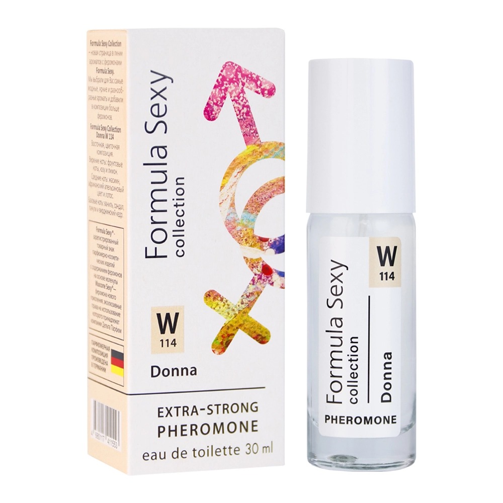 FORMULA sexy Donna W114 30ml (Ж) т/в с феромонами