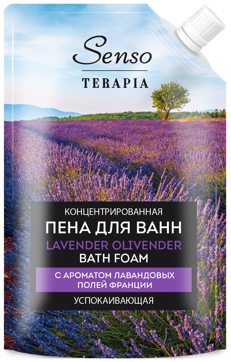 ST Конц. пена для ванн «Lavender Olivender» успокаивающая дой-пак 500мл./к12 НОВИНКА