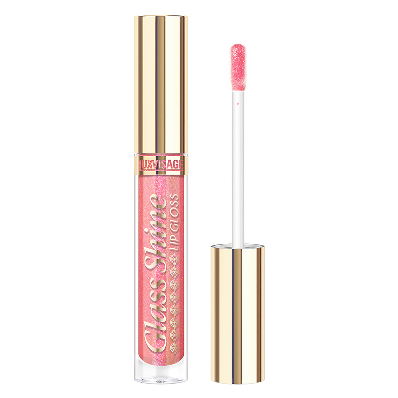 LuxVisage Блеск для губ Glass Shine т.26 Hot Pink /5шт