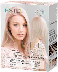 ESTEL WHITE BALANCE Краска д/в тон 12.65 Прекрасный сапфир