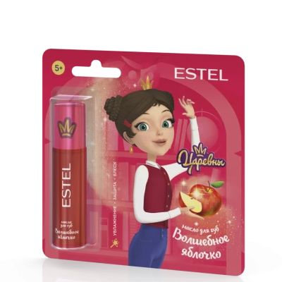 ESTEL ЦАРЕВНЫ Масло для губ «Волшебное яблочко» для детей, 13мл