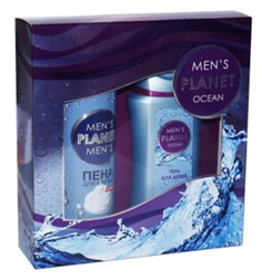 Фестива ПН 23 Men's Planet Ocean мужской (Гель д/душа 250мл+Пена д/бритья 200мл)