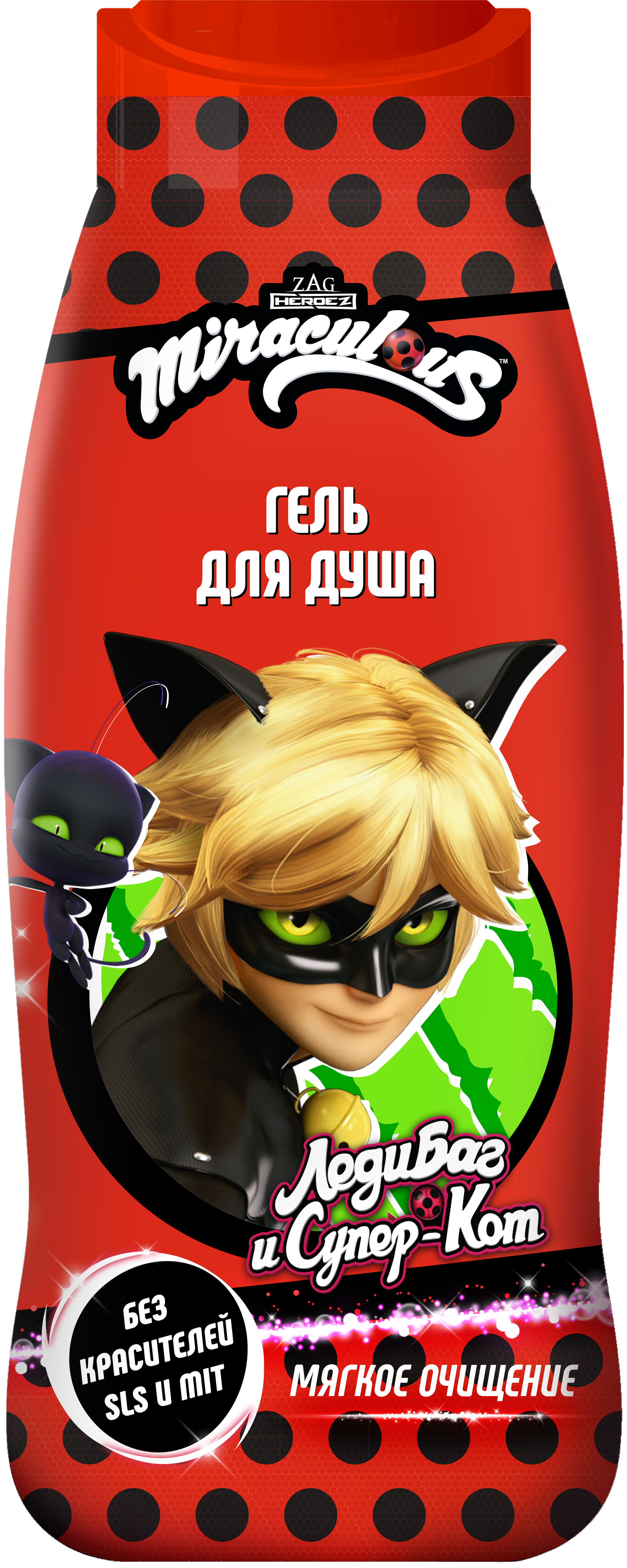 ЛЕДИ БАГ Гель для душа Супер Кот 400мл