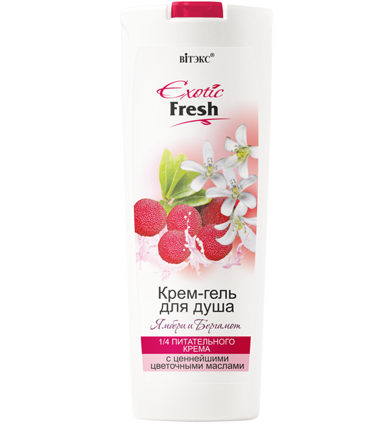 ВИТЭКС Exotic Fresh Juise Крем-гель д/д Ямберри и Бергамот 500мл