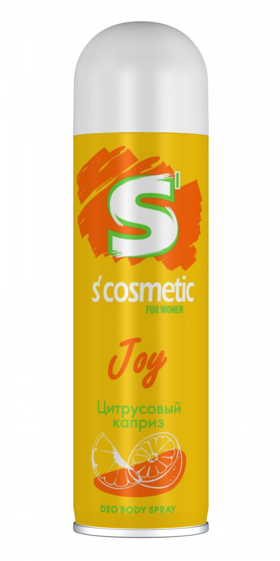 Дезодорант для тела S'cosmetic Цитрусовый каприз (жен) 145мл