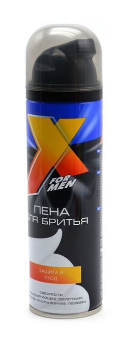 Пена для бритья X style мягкий уход (Защита и уход) 225мл /12шт в кор