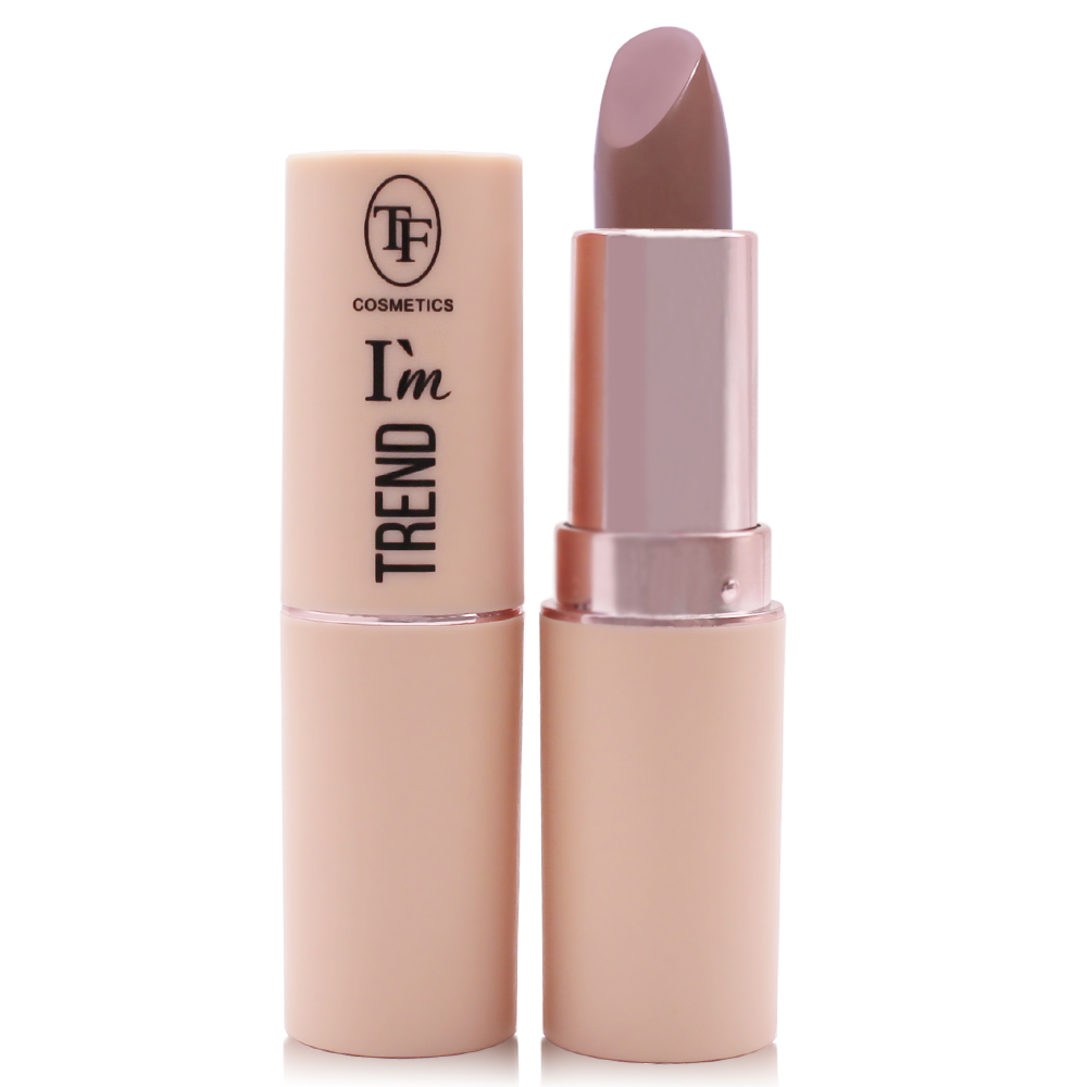 TF Губная помада I'm TREND, тон 808 "Beige nude/Бежевый нюд"