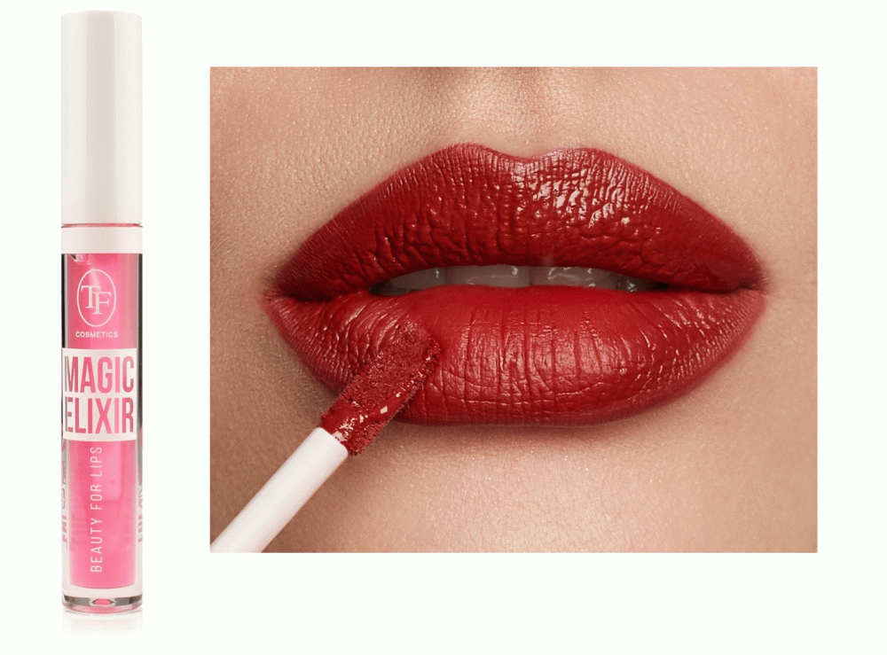 ТF Суперстойкая жидкая матовая помада д/губ MAGIC ELIXIR, тон 100 красно-коричневый