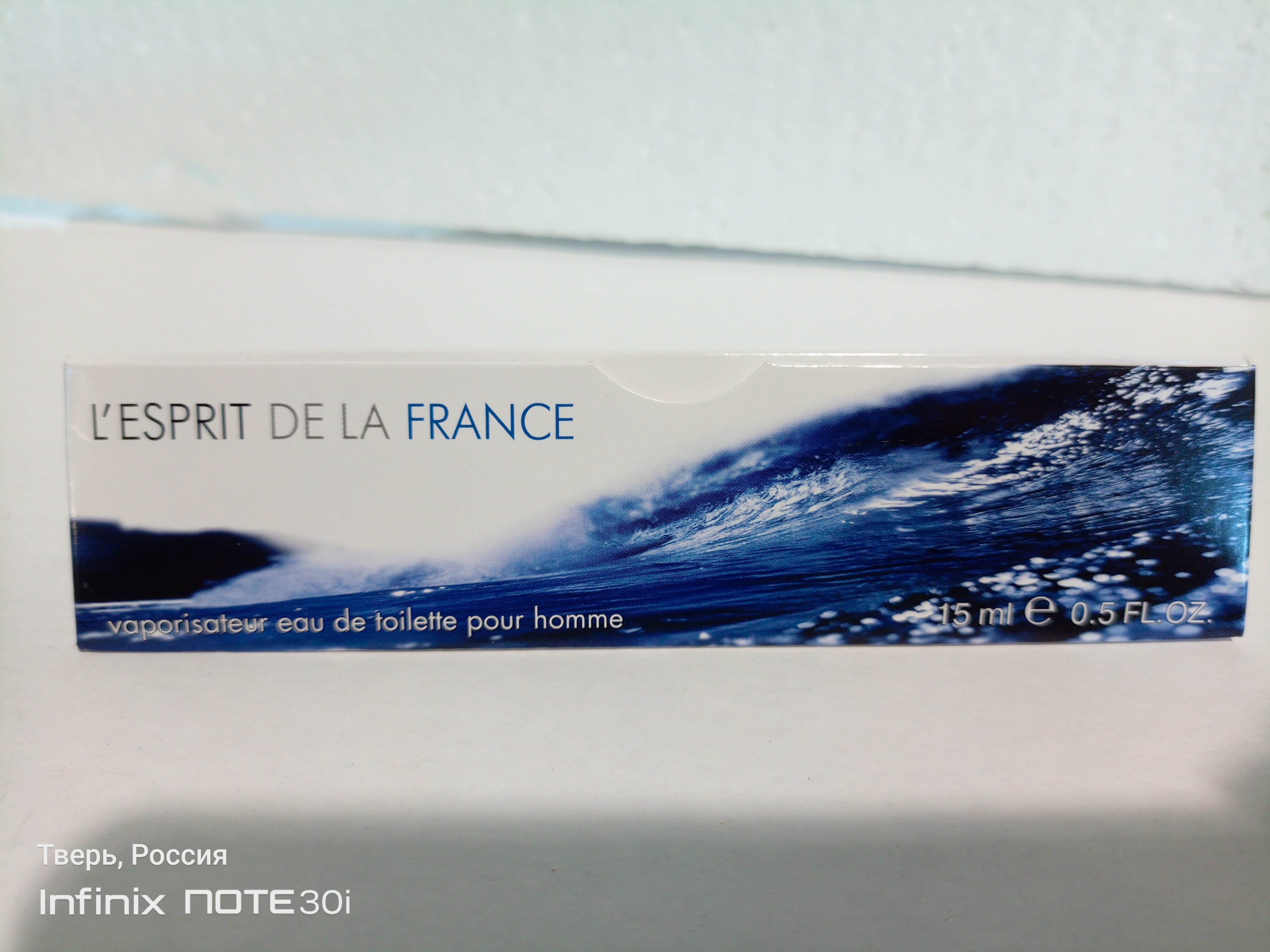 Le Sprit de la France pour homme edt туалетная вода LF 15 мл муж