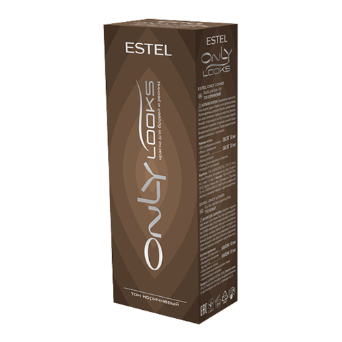 ESTEL Краска для бровей и ресниц тон 602 коричневая