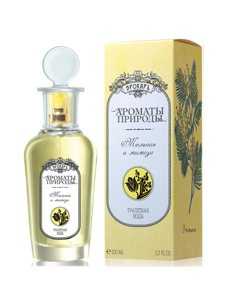 Ароматы природы Тюльпан и мимоза 100мл