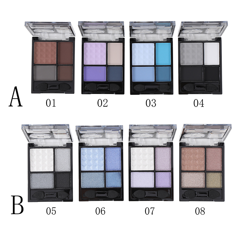 Farres Матовые тени для век (1011-В) 4 цветные тон 5