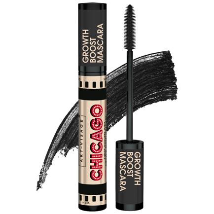 AV Тушь для ресниц CHICAGO активатор роста черная 