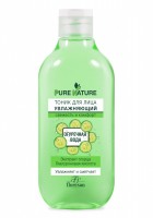 Ф PURE NATURE Тоник "Увлажняющий" Огуречная вода 300мл
