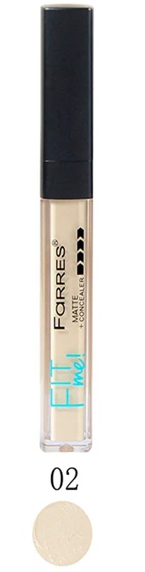 Farres Консилер д/лица Fit Me матирующий, водост.4047 тон 102 слон.кость