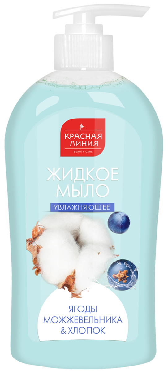 Кр.линия Мыло жидкое Ягоды Можжевельника и Хлопок 500г