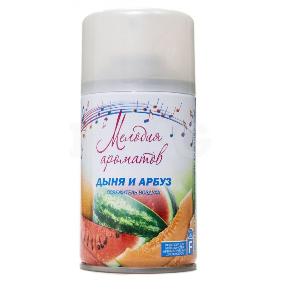 Освежитель Мелодия ароматов(СМЕННЫЙ БЛОК) Дыня и Арбуз 230мл /12шт в кор