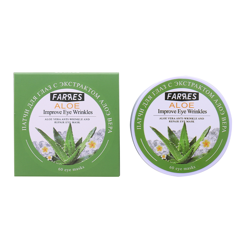 Farres Патчи для глаз с экстрактом алоэ 60 шт 90гр
