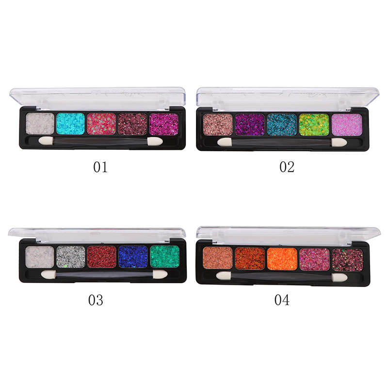 Farres Тени для век 1255-04 неоновые с блестками