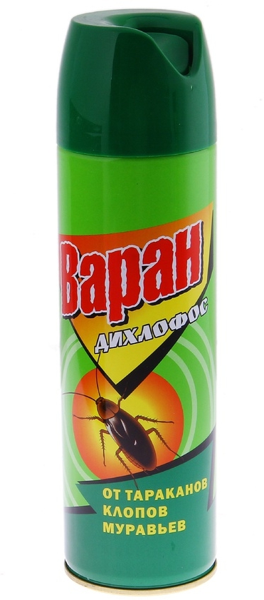 Инс. Варан Дихлофос А унив. от тараканов(от ползающих насек) 440мл