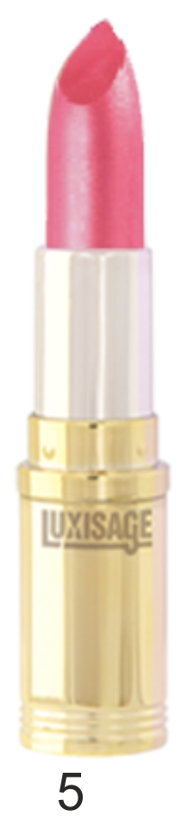 LuxVisage Губная помада LuxVisage тон 05 яркий жемчужно-розовый с шиммером