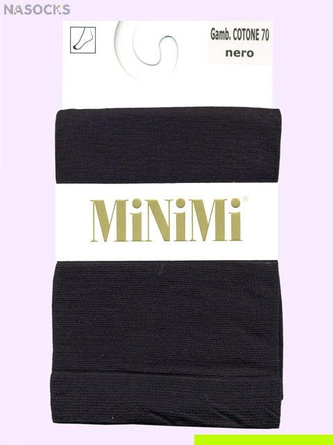 MINIMI Гольфы COTONE 70 nero