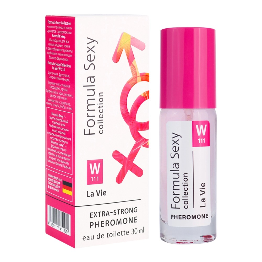 FORMULA sexy La Vie W111 (Ж) 30ml т/в с феромонами 