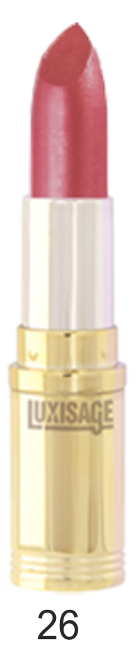 LuxVisage Губная помада LuxVisage тон 26 розово-коричневый с шиммером