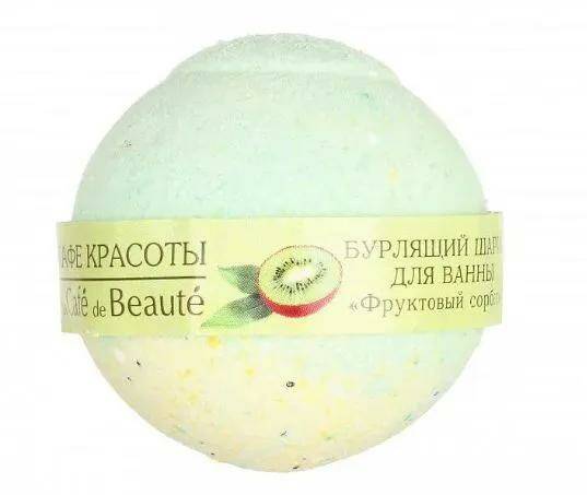 КК Бурлящий шарик для ванны "Фруктовый сорбет" 120 гр