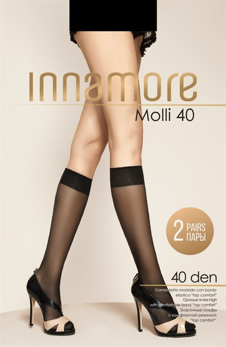 INNAMORE Гольфы Molli 40 2п. nero