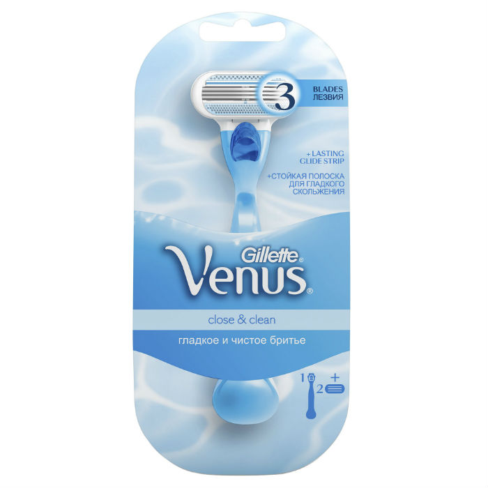 Venus Станок женский + 2 кассеты