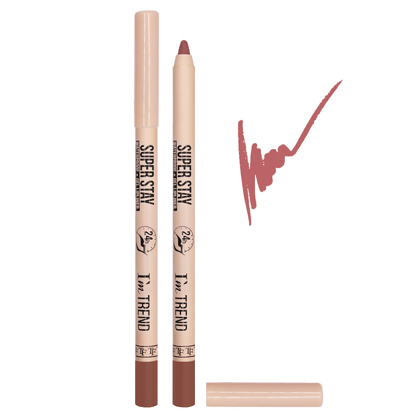 TF Гелевый карандаш для губ SUPER STAY I'm TREND, тон 009 "Soft peach pink/персиково-розовый