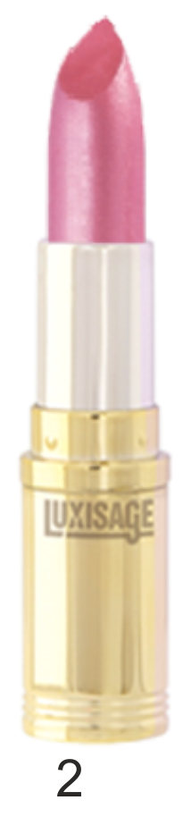 LuxVisage Губная помада LuxVisage тон 02 розовый с перламутром