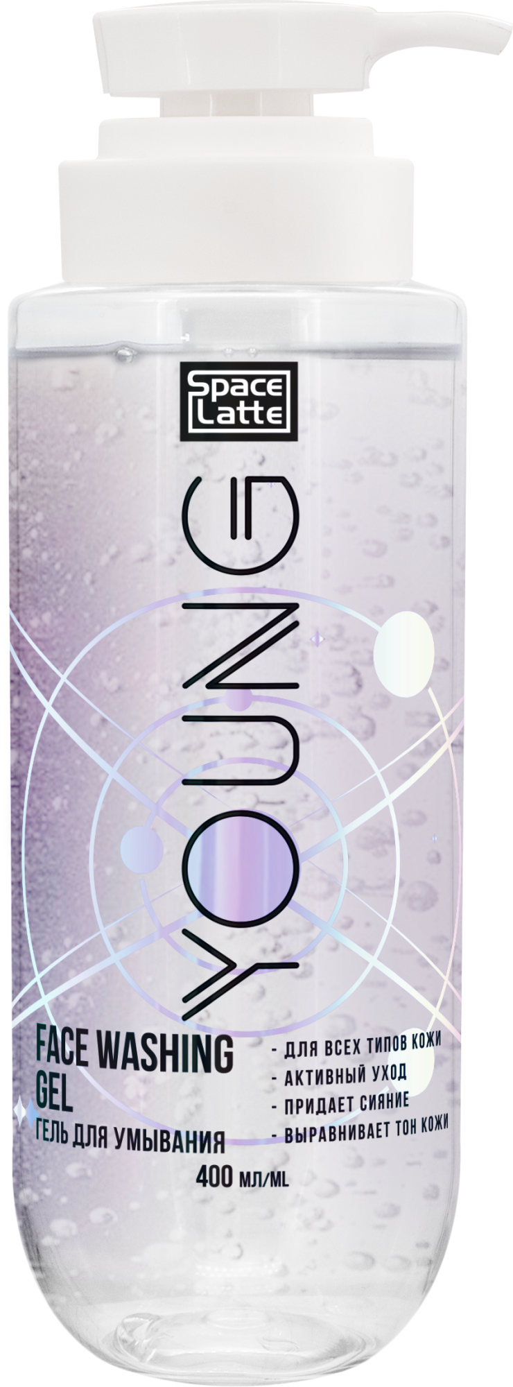 Space.latte YOUNG Гель для умывания 400мл