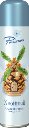 Освежитель Романтика Хвойный 300мл /12шт в кор