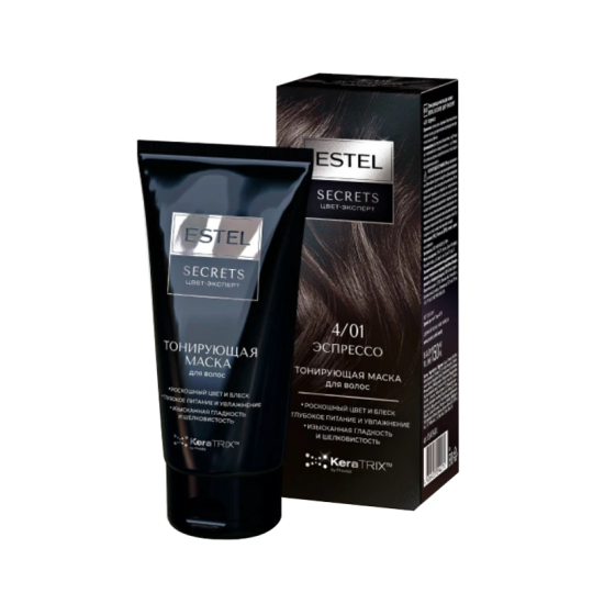 ESTEL SECRETS ЦВЕТ-ЭКСПЕРТ 4/01 Эспрессо, 150 мл