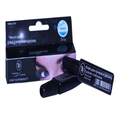 ТF Клей д/пучков/накл ресниц-черный