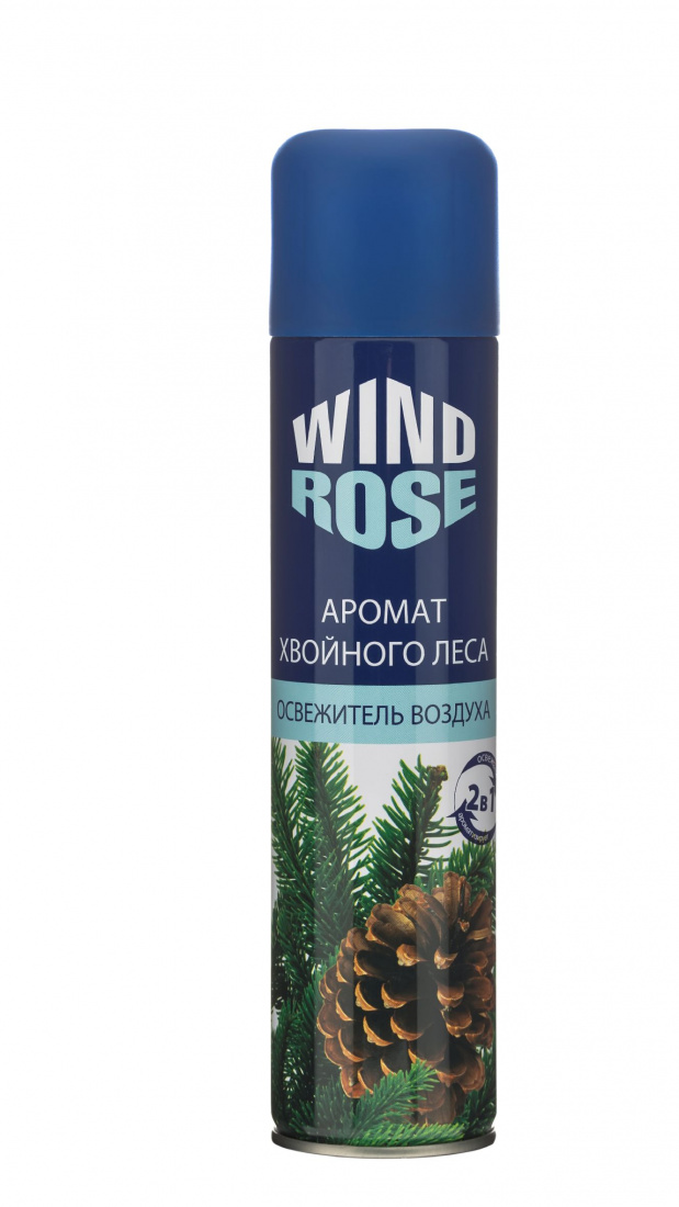 Освежитель воздуха «WIND ROSE» Аромат хвойного леса 300мл