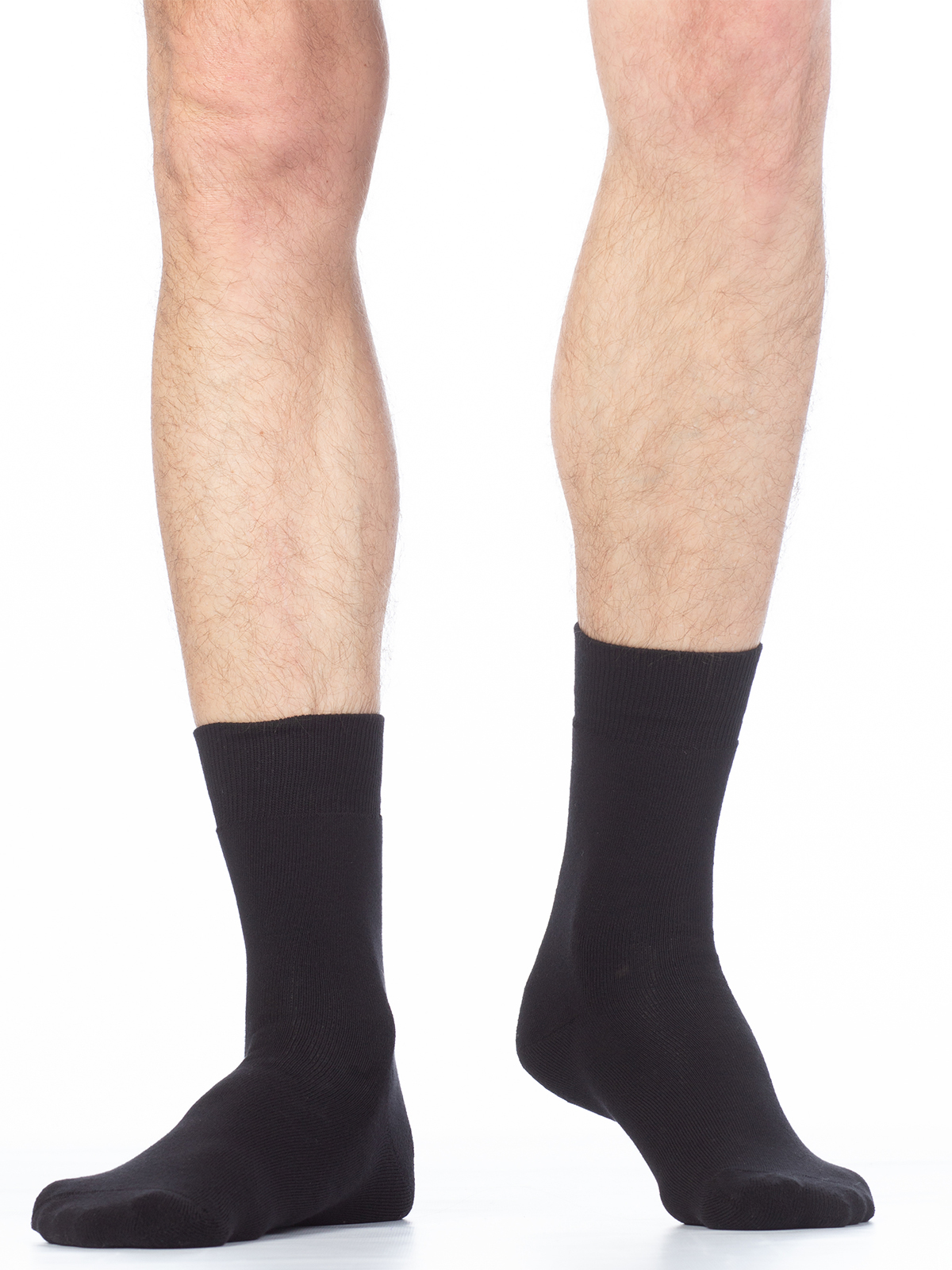 OMSA Носки мужские COMFORT 304 MICROPLUSH nero 42-44