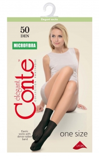 НОСКИ  CONTE Microfibra 50 конверт natural 23-25