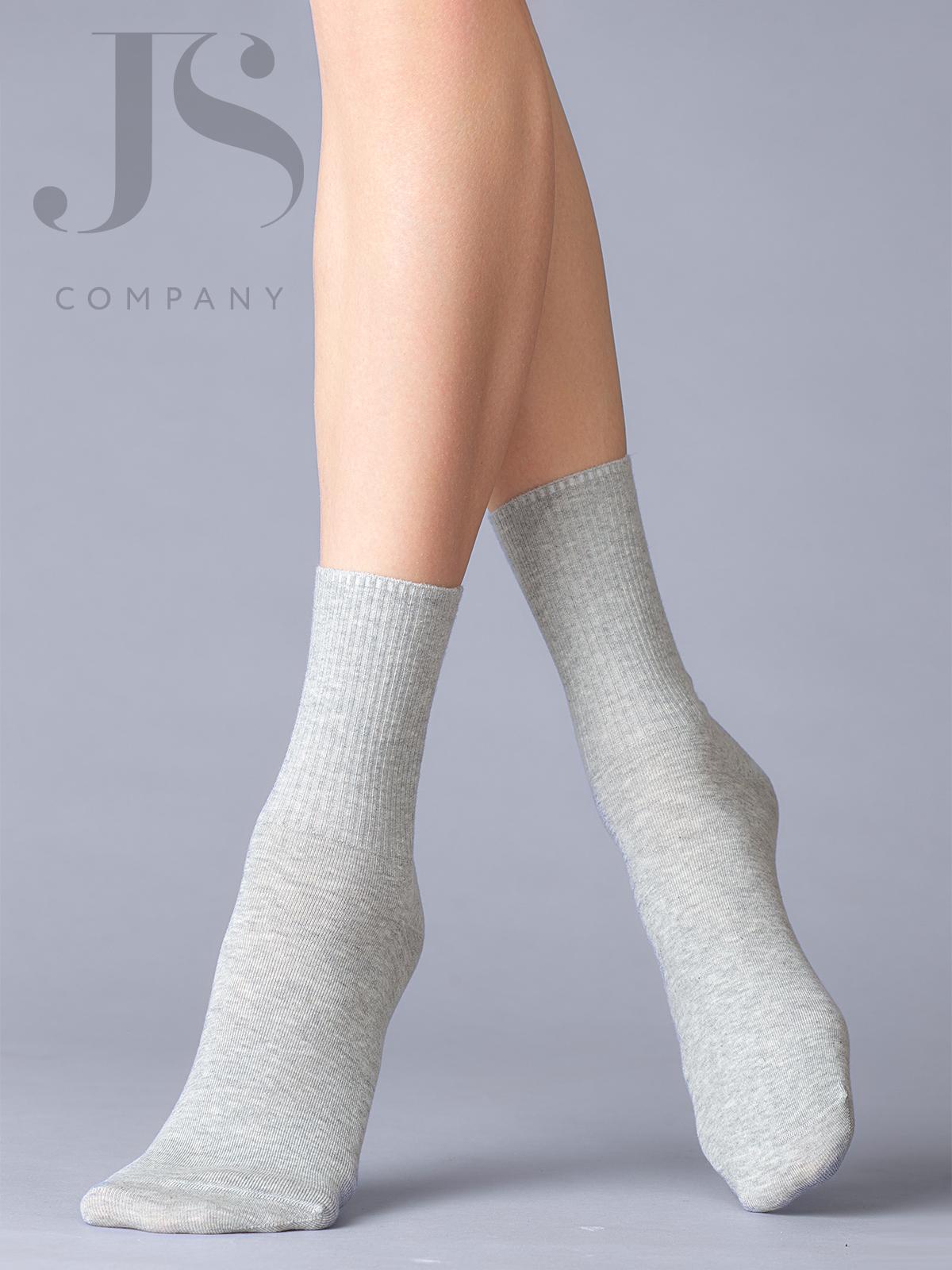 MINIMI Носки женские MINI COTONE 1203 grigio chiaro 35-38