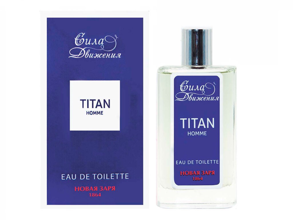 Туалетная вода для мужчин Титан 100мл Новая заря