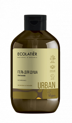 ECL Гель для душа Питание жожоба & папайя  600 мл