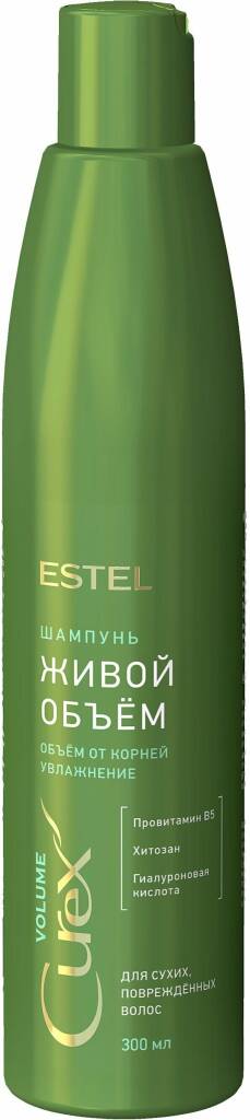 CUREX VOLUME Шампунь Живой объем д/сух.и повр.вол.300мл
