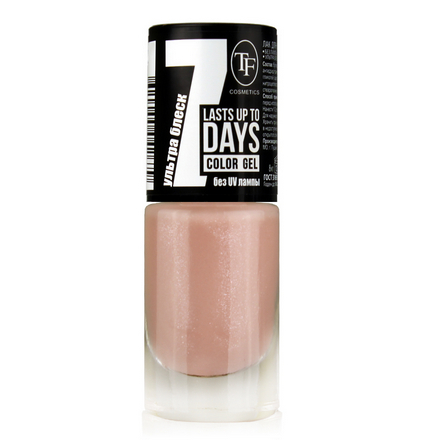 TF Лак для ногтей COLOR GEL 7 ДНЕЙ тон 294 Розовый с шиммером