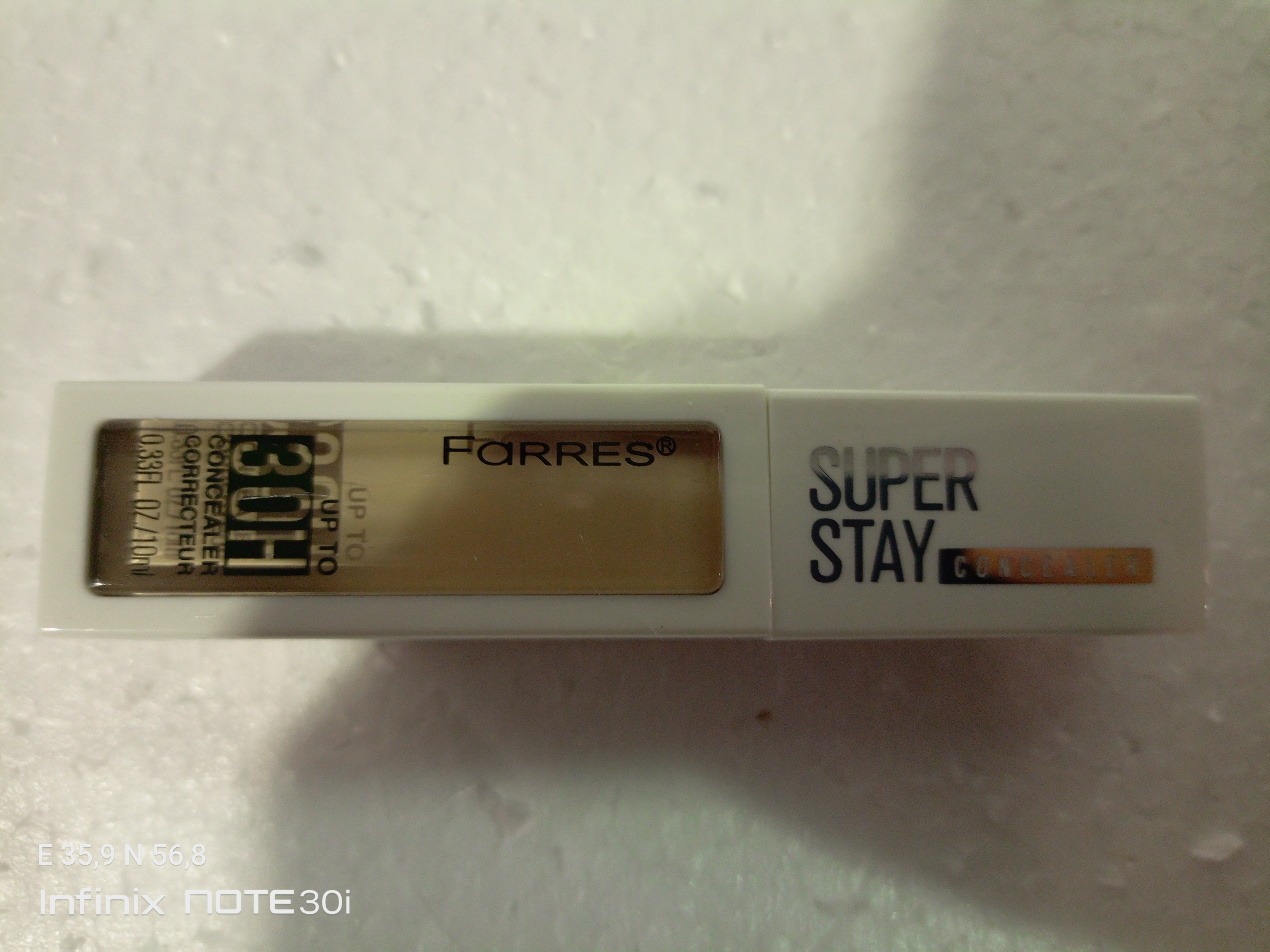 Farres Консилер д/лица Super Stay 30H 101 слоновая кость