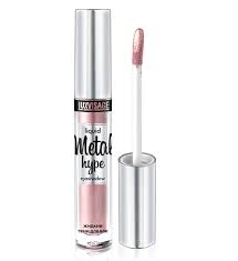 LuxVisage Жидкие тени для век Metal hype тон 09 розовй иней