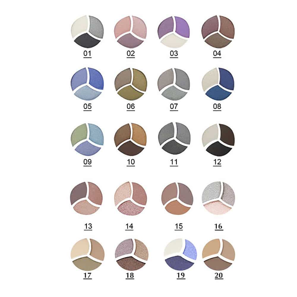 Farres Тени для век 3х цветные 1088 тон 15